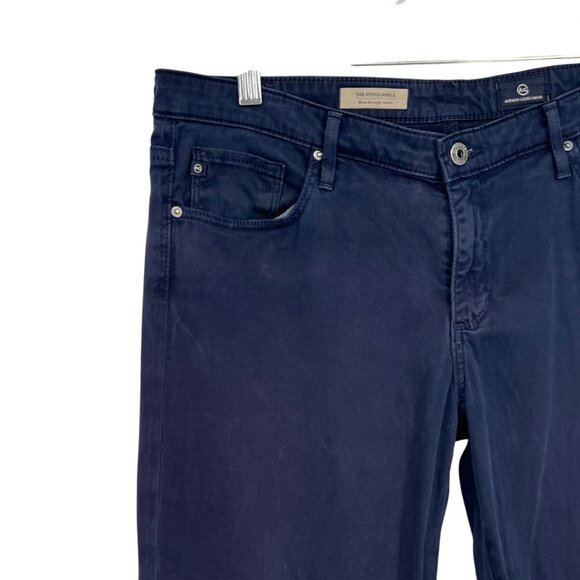 AG Adriano Goldschmied The Stevie Ankle Jeans Slim Straight Ankle Size 31 - Picture 3 of 9